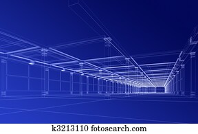 abstract architectural construction abstract architectural construction