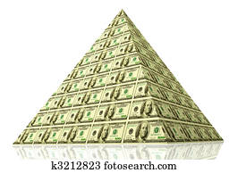 Money pyramid Money pyramid