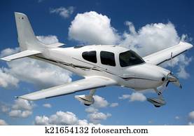 small private plane flying small private plane flying