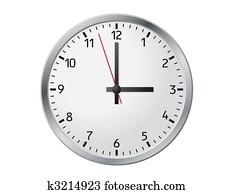 White clock White clock