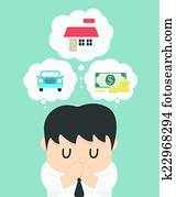 Dreams of a businessman