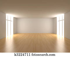 Stock Illustration of Empty room k3016928 - Search EPS Clip Art