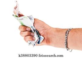 Money Crumpled Fist Stock Photos | Our Top 40 Money Crumpled Fist