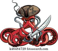 Octopus the Pirate Octopus the Pirate