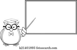 Umrissen Mannlich Schule Lehrer Clipart K Fotosearch