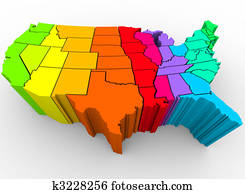 United States Rainbow of Colors - Cultural Diversity United States Rainbow of Colors - Cultural Diversity