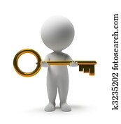 3d, קטן, אנשים, -, קח, a, הקלד