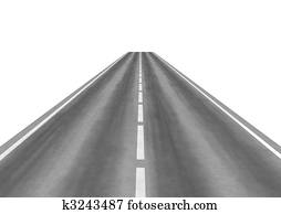 Empty road Empty road