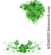 st., Patrick`s, dia, desenho