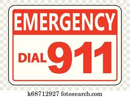 free clipart for word call 911
