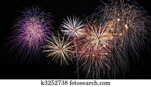 Fireworks celebration Fireworks celebration