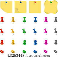 Note and Pushpin 