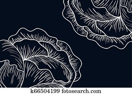 pattern plants and herbs isolated icon pattern plants and herbs isolated icon