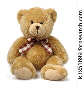 Teddy bear isolated on white Teddy bear isolated on white