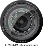 Vector camera lens. Vector camera lens.