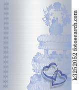 Wedding cake invitation Wedding cake invitation