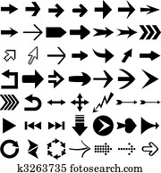 richtingwijzer, gedaantes