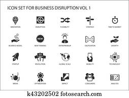 數字式事務, 中斷, 圖象, 集合