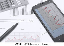 finanzielles diagramm