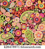 hippie, tapezieren hippie, tapezieren