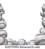 הרבה, בייסבולים, יצור, בייסבול, תבל, ספורט, גבול