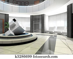 Hall of hotel Hall of hotel