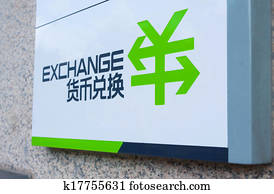 oficina de cambio, en, china