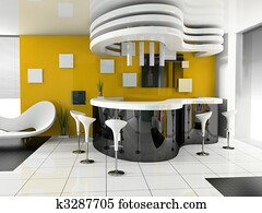 reception in modern hotel reception in modern hotel