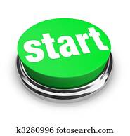 Start - Green Button Start - Green Button