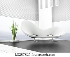 White sofa White sofa