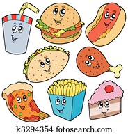 Fast food collection Fast food collection