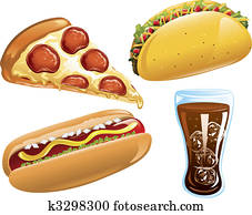 Fast Food icons Fast Food icons