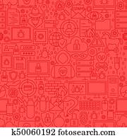 Hacker Line Tile Pattern Hacker Line Tile Pattern