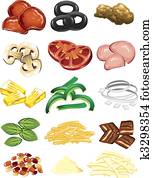 Pizza toppings Pizza toppings