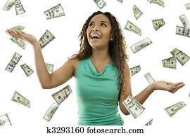 sien, pleuvoir argent