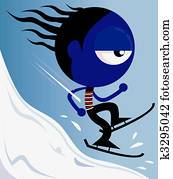 Skiing Skiing