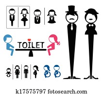 Toilet sign Toilet sign