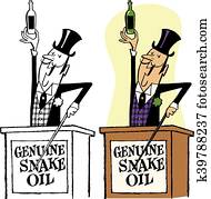 נחש, שמן, מוכר