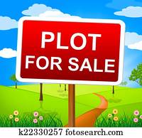 Plot For Sale Means Real Estate Agent And Hectares