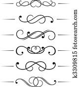 Swirl elements Swirl elements