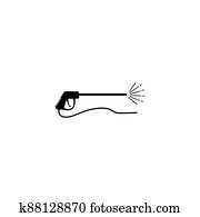 לחץ, להתרחץ, לוגו, template.