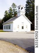 church in Stark, New Hampshire, USA