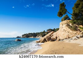 Costa Brava beach