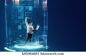Futuristic concept Futuristic concept