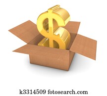 Golden Dollar in Box