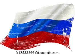 Russian grunge flag Russian grunge flag