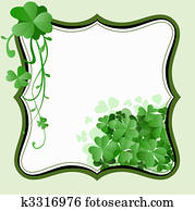 St. Patricks Day frame St. Patricks Day frame