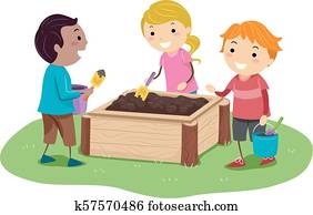 Maui 子供 Hannah 泥 遊び 子供 ストックフォト 写真素材 U Fotosearch