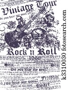 מלוכלך, גיטרה, יסוד, רקע