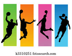 שחקנים של כדור הסל